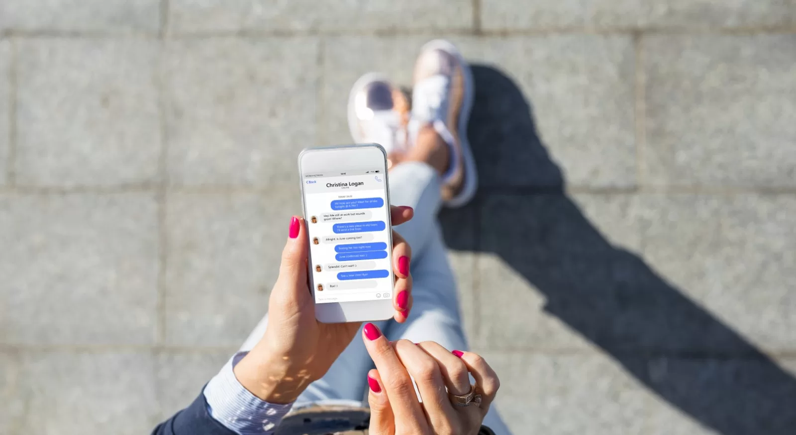 Social media advice banner